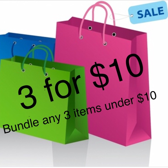 Bundle any 3 items under $10 for a $10 offer - Picture 1 of 1